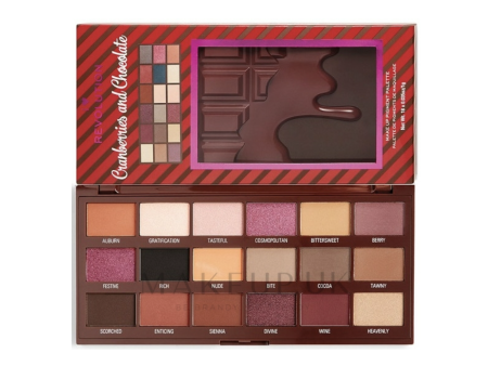 I Heart Revolution Cranberries & Chocolate Palette